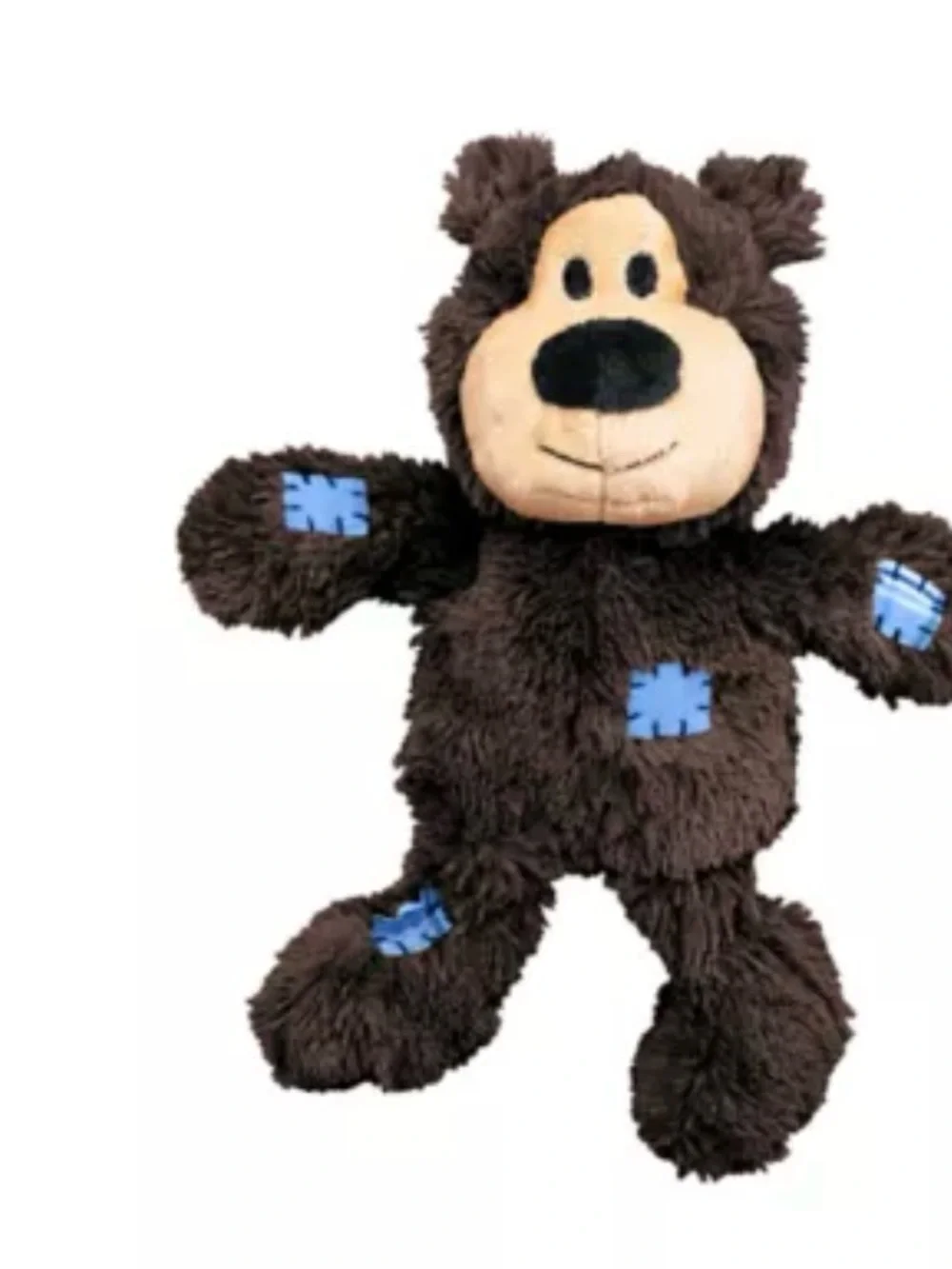 KONG Brown Plush Bear Dog Toy
